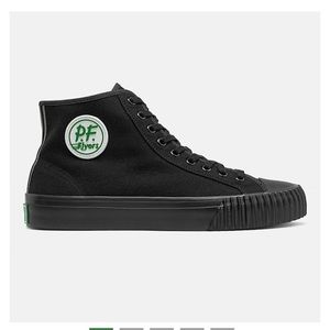 PF Flyers - Black/Green Sandlot Center Hi